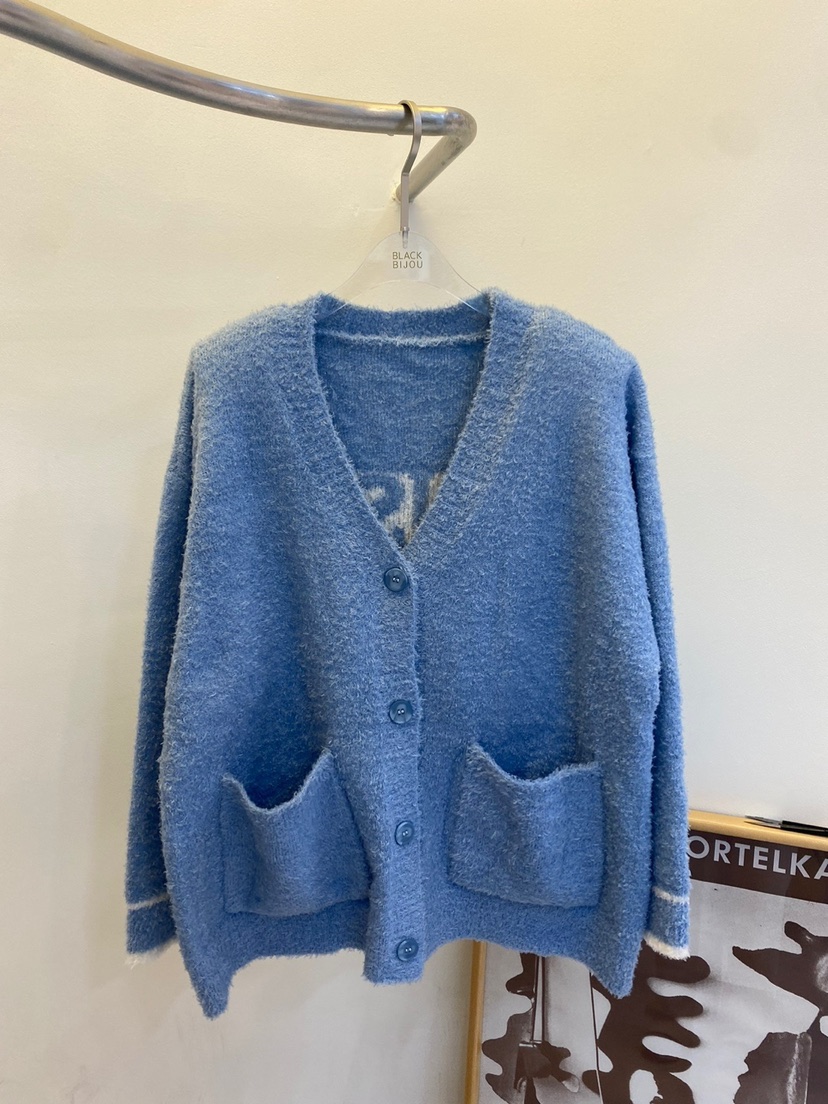 BLACK BIJOU東大門㊣直郵女士新款職業25秋冬推薦毛衣羊毛衫BLACK BIJOU毛衣圖色3