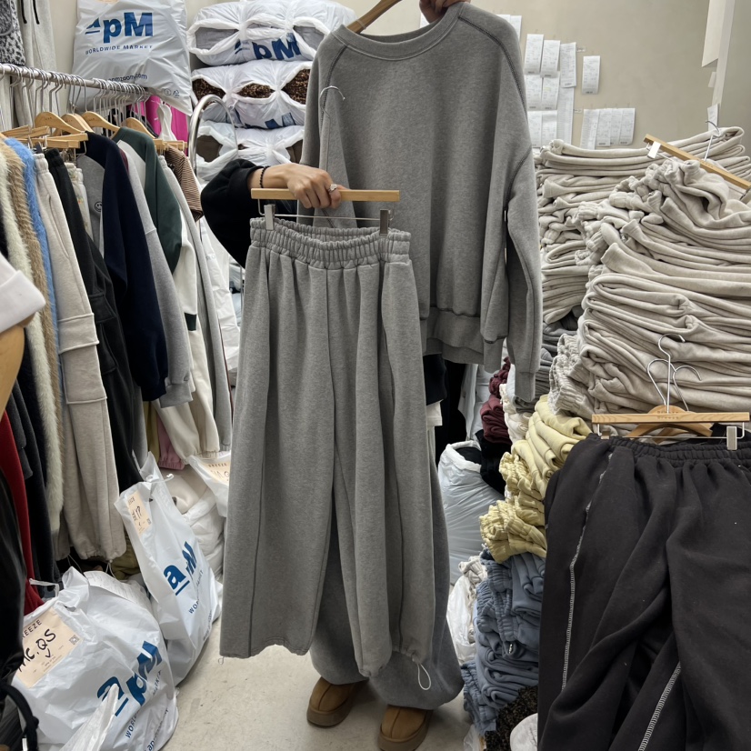 BREEZE東大門㊣實拍女裝新品時尚推薦休閑人氣25秋冬真品衛衣BREEZE衛衣