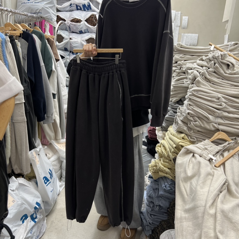 BREEZE東大門㊣實拍女裝新品時尚推薦休閑人氣25秋冬真品衛衣BREEZE衛衣