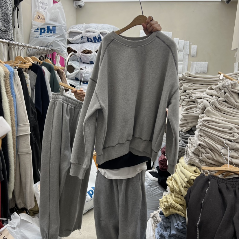 BREEZE東大門㊣實拍女裝新品時尚推薦休閑人氣25秋冬真品衛衣BREEZE衛衣圖色3