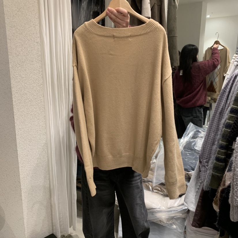 SSEMIENNE東大門㊣代購女士新款推薦職業真品人氣25秋冬針織衫SSENIQUE針織衫