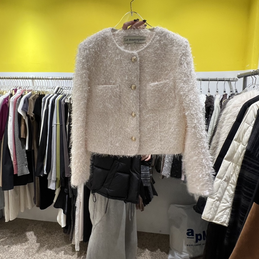 LE MASTERPLACE韓國代購㊣女裝新品人氣職業25秋冬時尚夾克Le masterpiece夾克圖色2