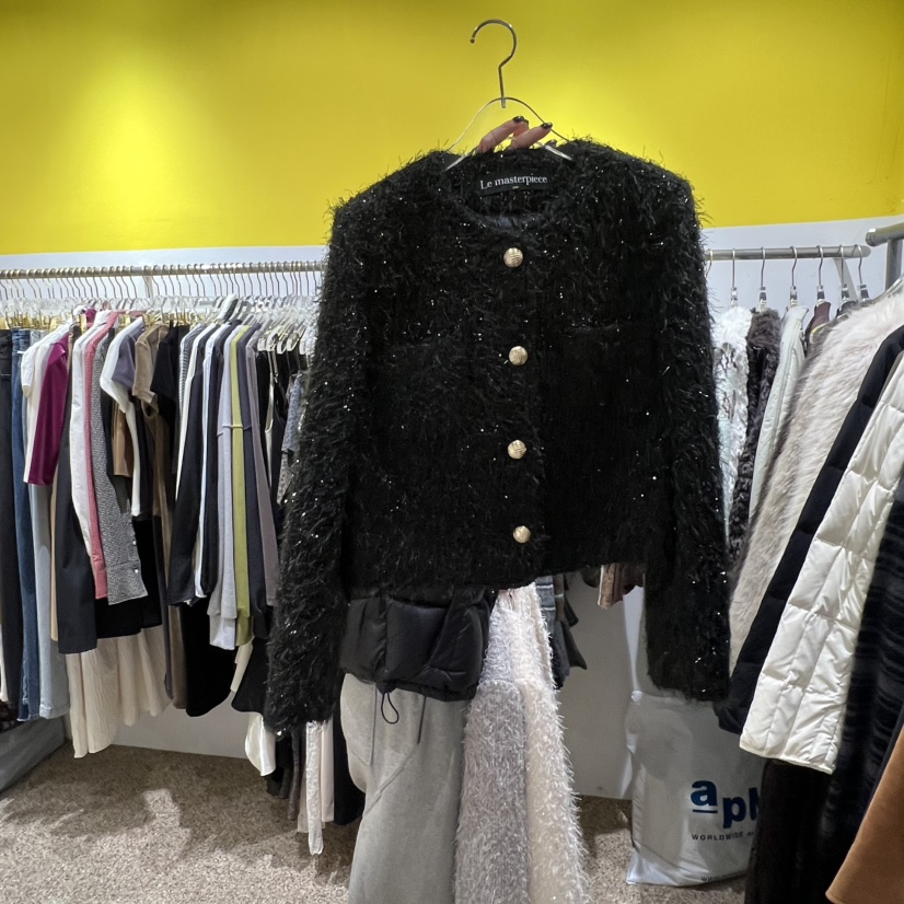 LE MASTERPLACE韓國代購㊣女裝新品人氣職業25秋冬時尚夾克Le masterpiece夾克圖色4