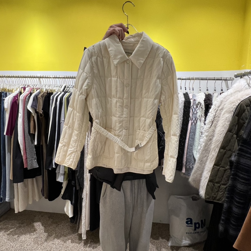 LE MASTERPLACE東大門㊣直郵女裝新款人氣職業短款羽絨服絨Le masterpiece短款羽絨服圖色1