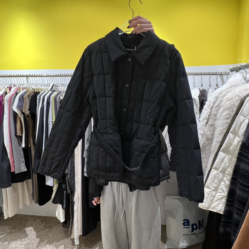 LE MASTERPLACE東大門㊣直郵女裝新款人氣職業短款羽絨服絨Le masterpiece短款羽絨服圖色3