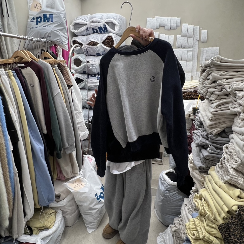 BREEZE東大門㊣代購女裝新款時尚熱賣人氣推薦休閑25秋冬衛衣BREEZE衛衣圖色1