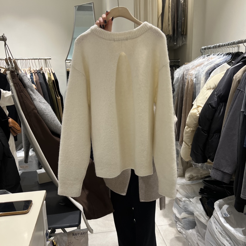 NAVYBURST東大門㊣代購女士新品休閑25秋冬真品推薦時尚毛衣NAVY BURST毛衣