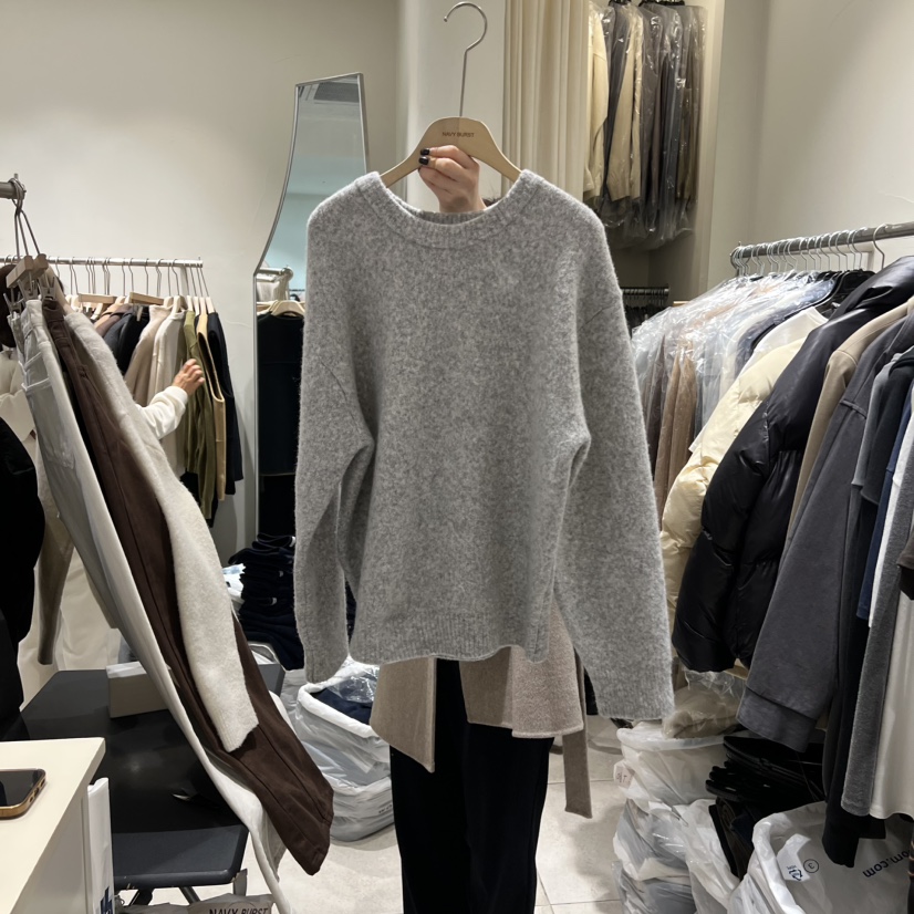 NAVYBURST東大門㊣代購女士新品休閑25秋冬真品推薦時尚毛衣NAVY BURST毛衣圖色2