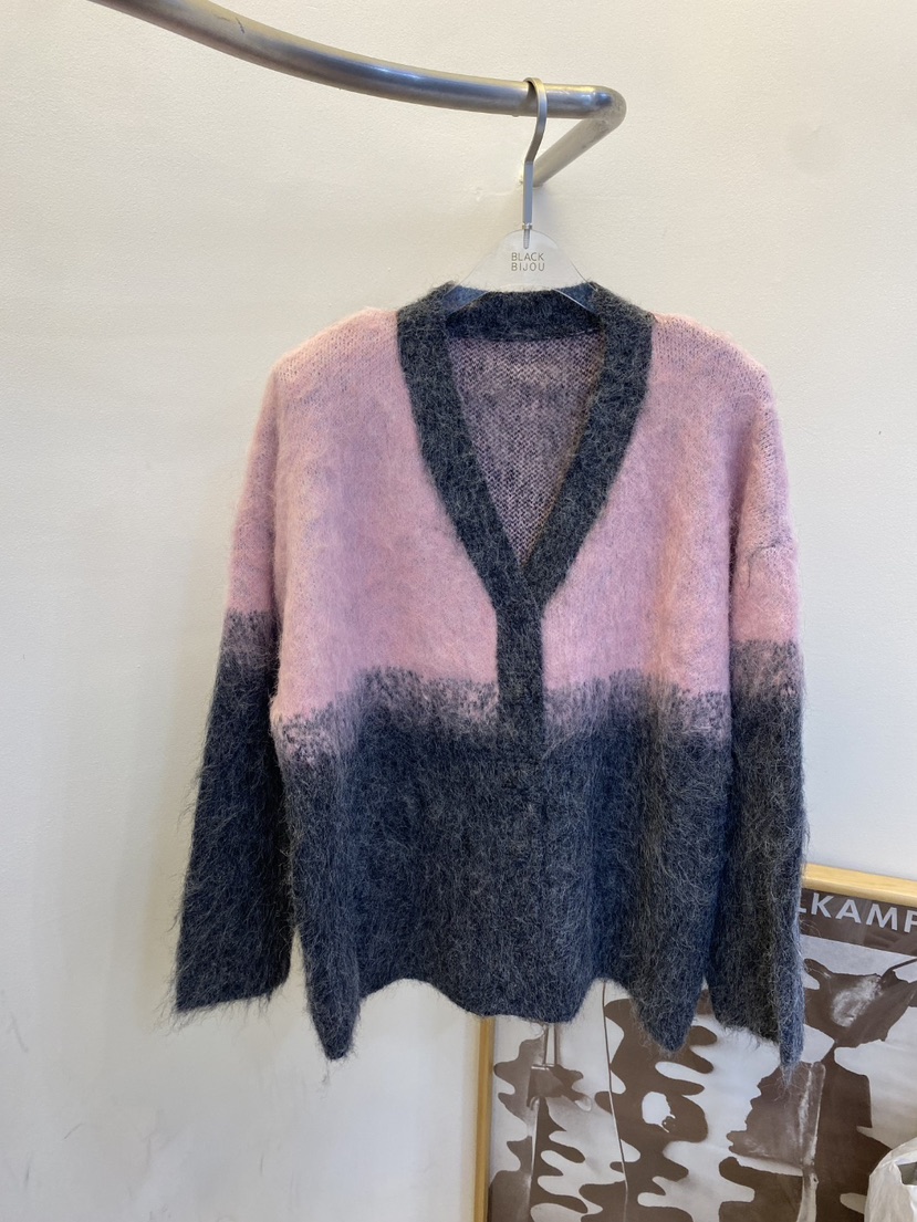 BLACK BIJOU韓國直郵㊣女裝新款真品職業25秋冬時尚毛衣寬松BLACK BIJOU毛衣圖色1