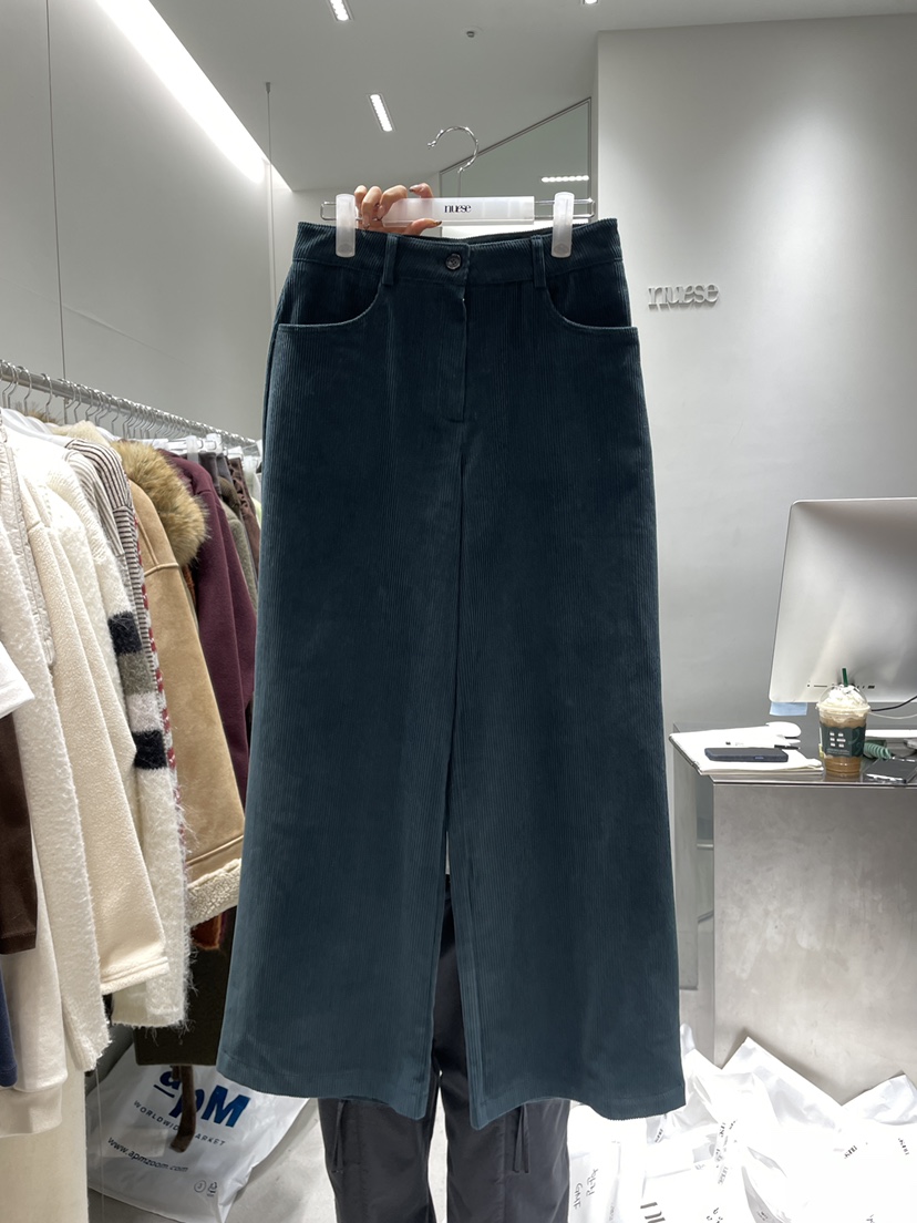 NUESE東大門㊣直郵女裝新款人氣真品25秋冬休閑職業推薦休閑褲NUESE休閑褲圖色1