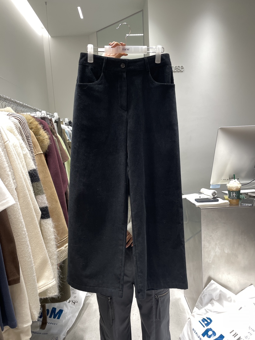 NUESE東大門㊣直郵女裝新款人氣真品25秋冬休閑職業推薦休閑褲NUESE休閑褲圖色2