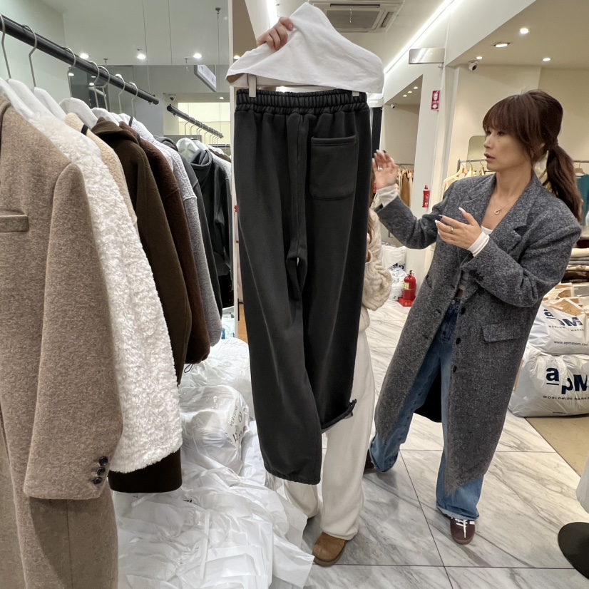 VERVEINE東大門㊣直郵女裝新款休閑職業推薦熱賣時尚休閑褲絨VERVEINE休閑褲