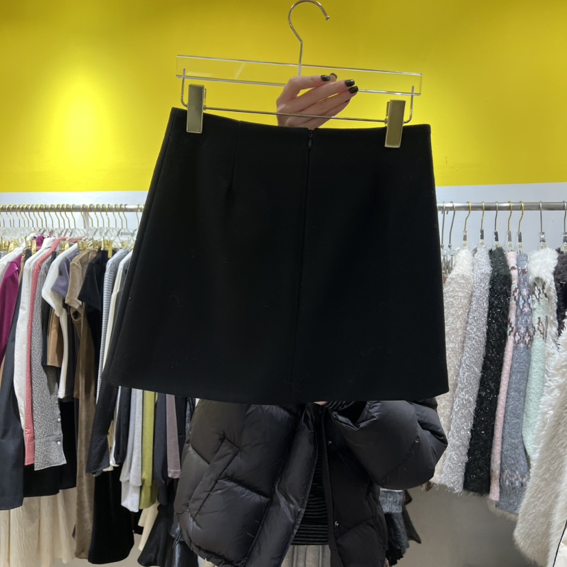LE MASTERPLACE東大門㊣直郵女裝新品時尚真品短裙口袋羊毛Le masterpiece短裙