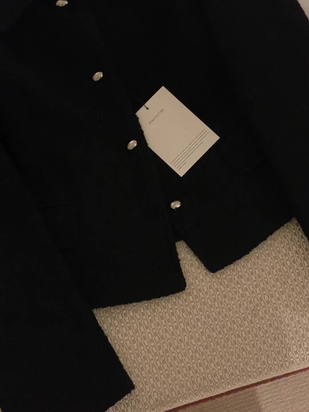 INOUF東大門㊣直郵女士新品25秋冬熱賣時尚休閑人氣真品夾克INOUF/FLUTTER夾克