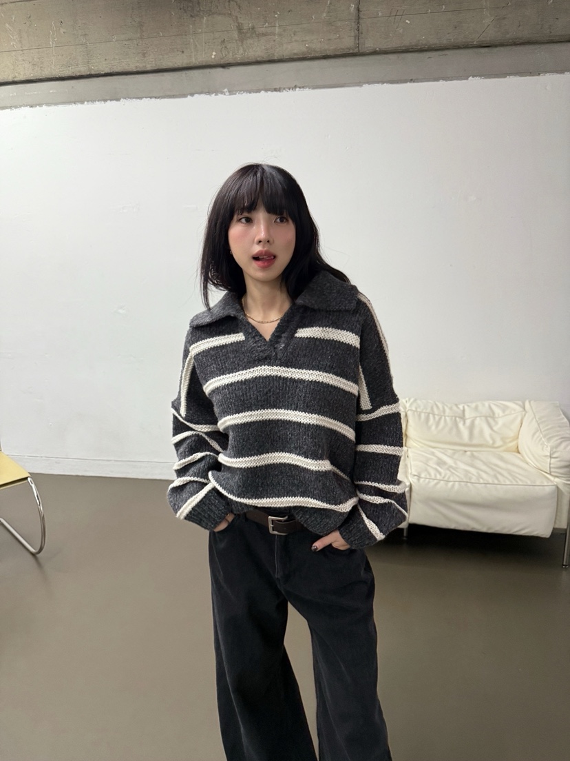 SOLAR東大門㊣實拍女士新品時尚休閑熱賣真品25秋冬推薦針織衫SOLAR針織衫