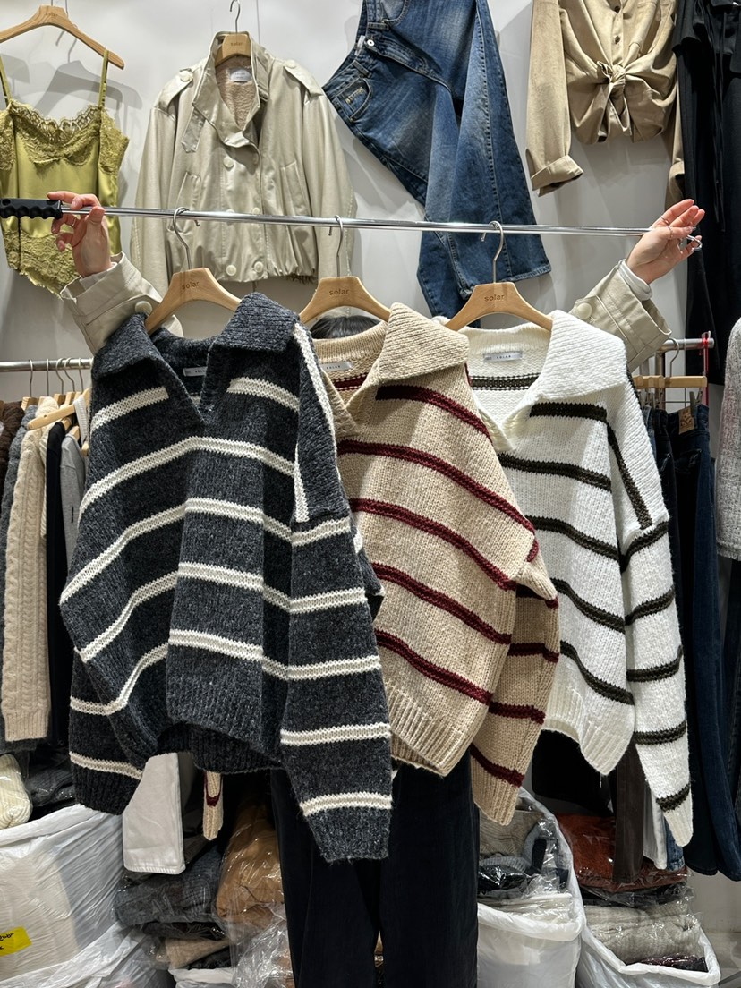 SOLAR東大門㊣實拍女士新品時尚休閑熱賣真品25秋冬推薦針織衫SOLAR針織衫