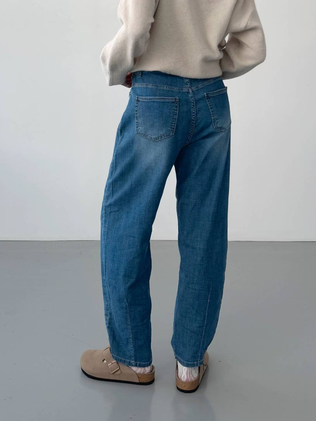 FLY DENIM東大門㊣直郵女士新款推薦職業熱賣時尚25秋冬牛仔褲FLY DENIM牛仔褲