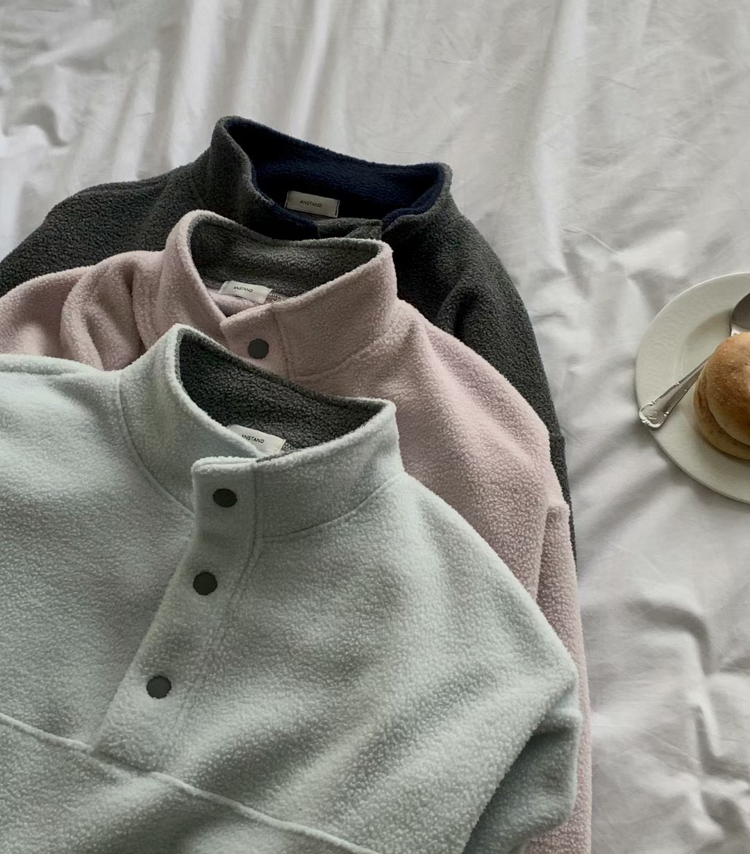 AN STAND東大門㊣代購女裝新款休閑熱賣時尚25秋冬真品衛衣AN STAND-2件起衛衣