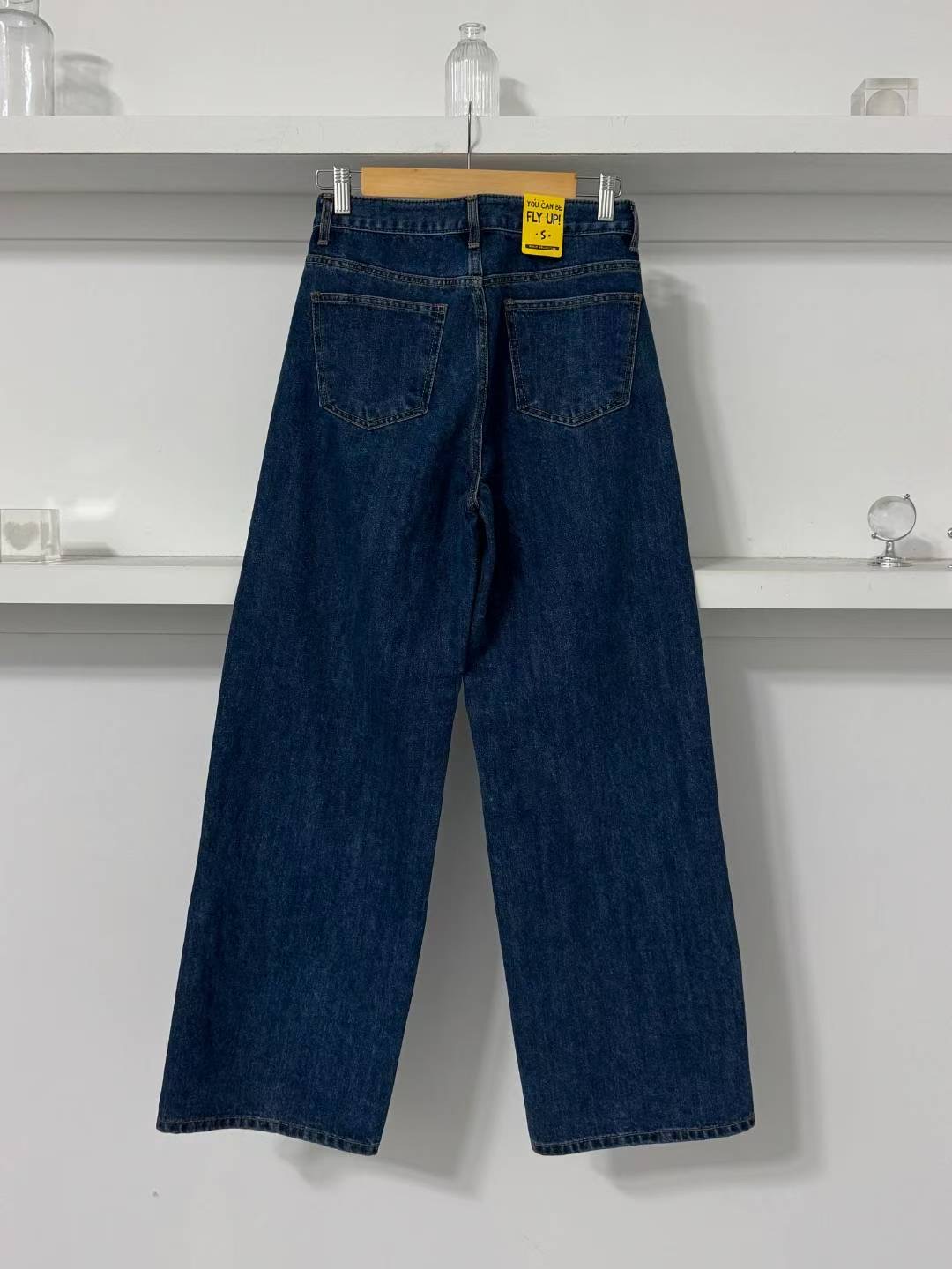 FLY DENIM東大門㊣實拍女裝新品推薦真品25秋冬職業牛仔褲FLY DENIM牛仔褲