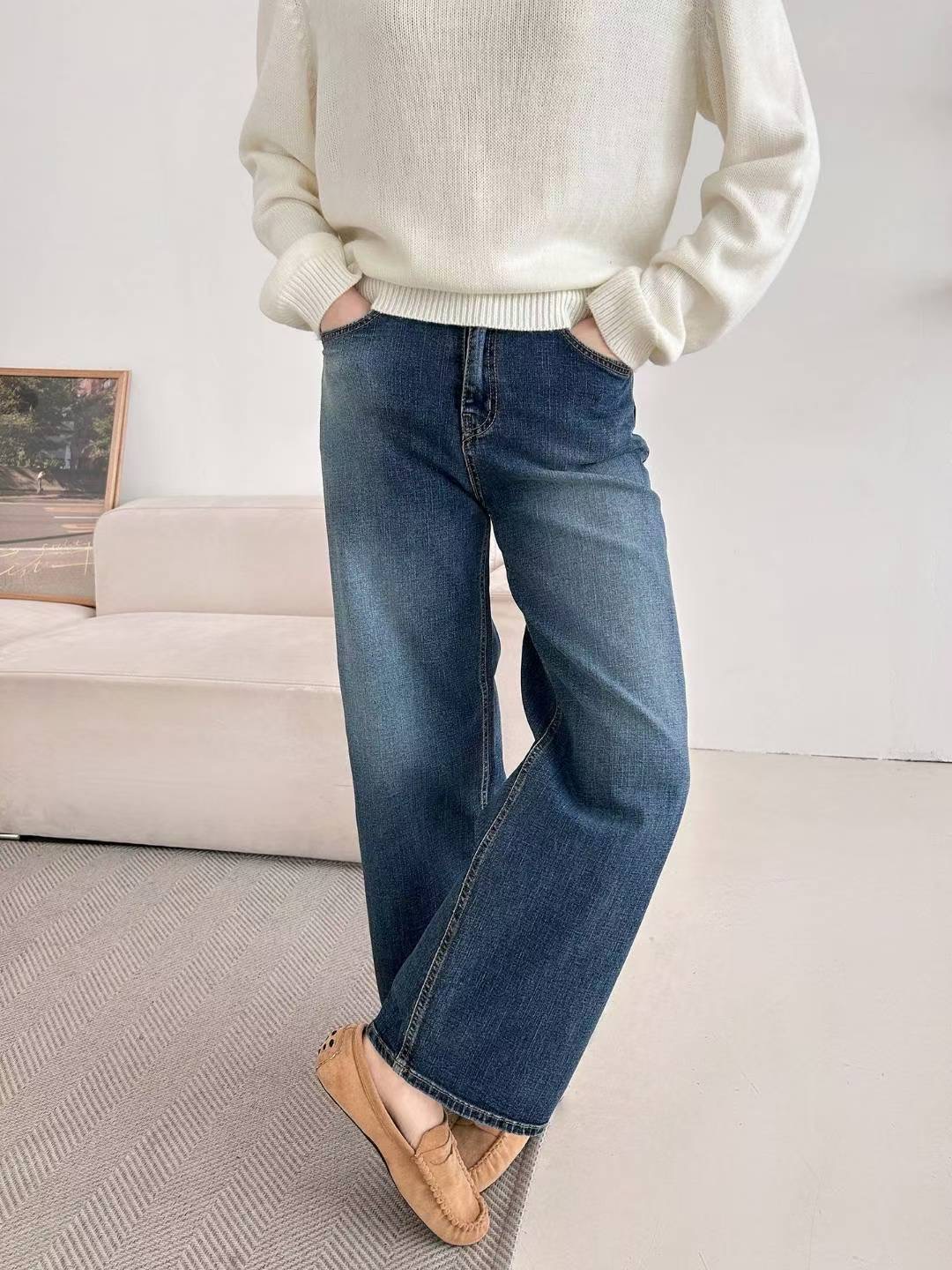 FLY DENIM東大門㊣代購女士新品時尚休閑職業熱賣推薦牛仔褲FLY DENIM牛仔褲