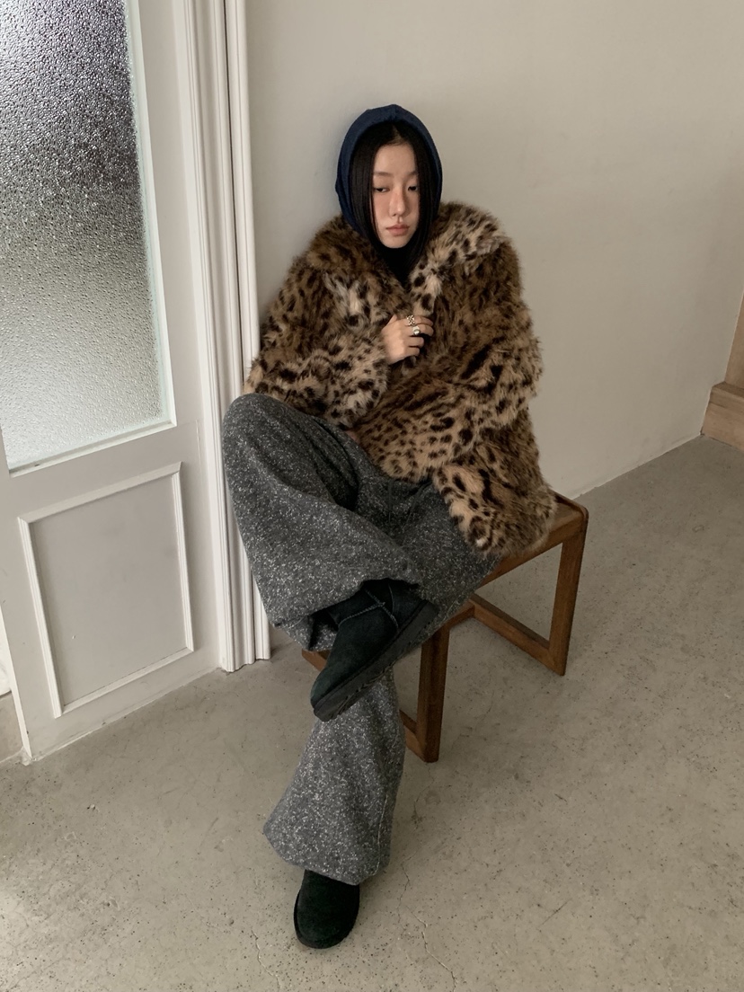 SUNDER MARKET韓國直郵㊣女裝新款25秋冬時尚休閑短款大衣SUNDER MARKET短款大衣