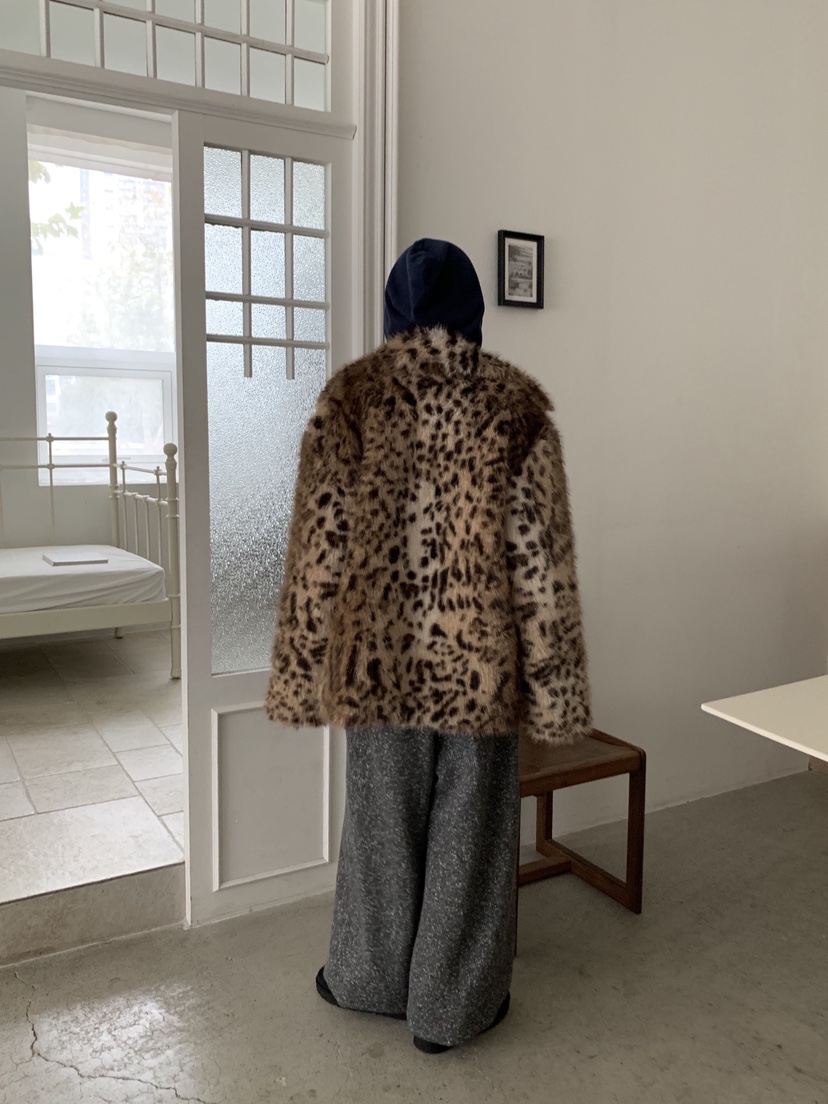 SUNDER MARKET韓國直郵㊣女裝新款25秋冬時尚休閑短款大衣SUNDER MARKET短款大衣