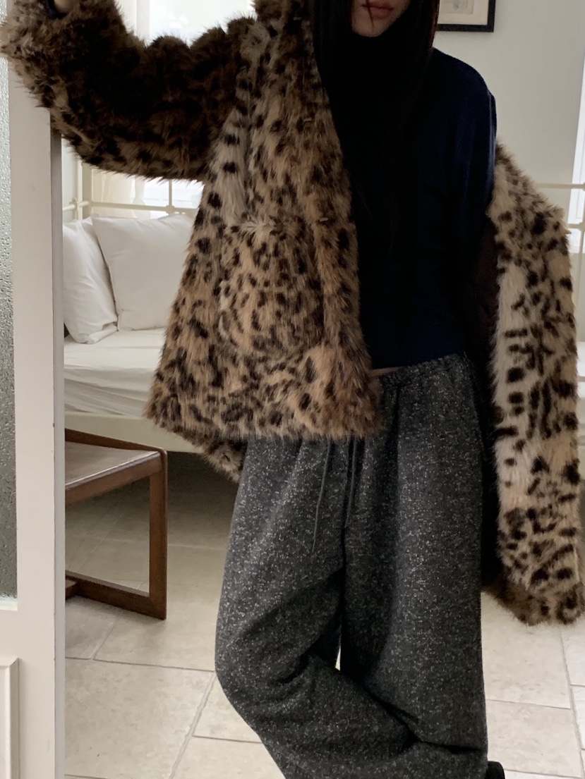 SUNDER MARKET韓國直郵㊣女裝新款25秋冬時尚休閑短款大衣SUNDER MARKET短款大衣