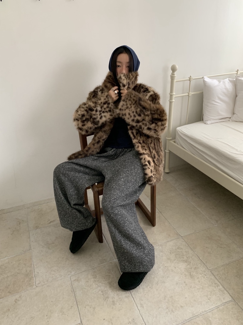 SUNDER MARKET韓國直郵㊣女裝新款25秋冬時尚休閑短款大衣SUNDER MARKET短款大衣