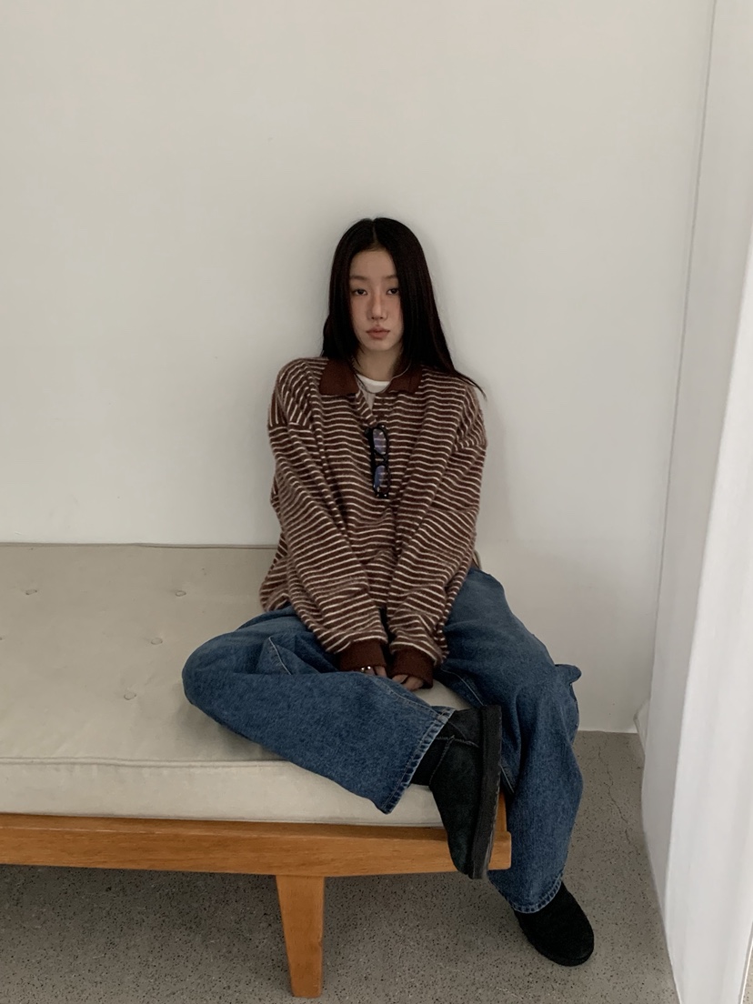 SUNDER MARKET韓國代購㊣女裝新品推薦25秋冬針織衫不含內搭SUNDER MARKET針織衫