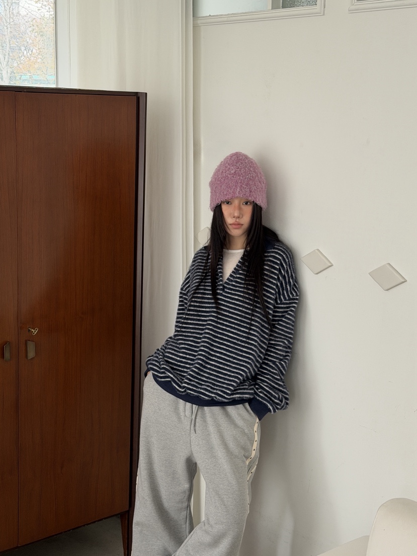 SUNDER MARKET韓國代購㊣女裝新品推薦25秋冬針織衫不含內搭SUNDER MARKET針織衫