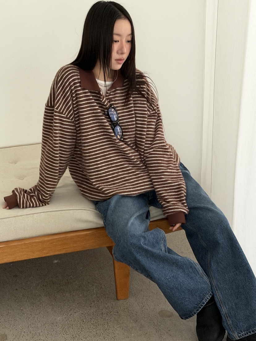 SUNDER MARKET韓國代購㊣女裝新品推薦25秋冬針織衫不含內搭SUNDER MARKET針織衫