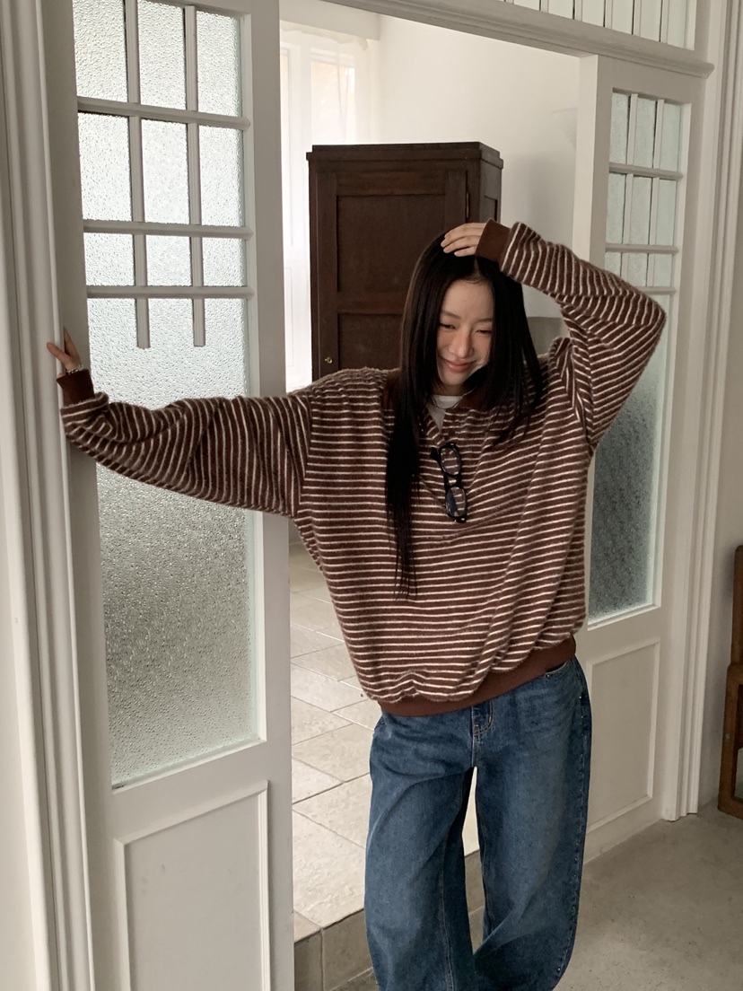 SUNDER MARKET韓國代購㊣女裝新品推薦25秋冬針織衫不含內搭SUNDER MARKET針織衫圖色2