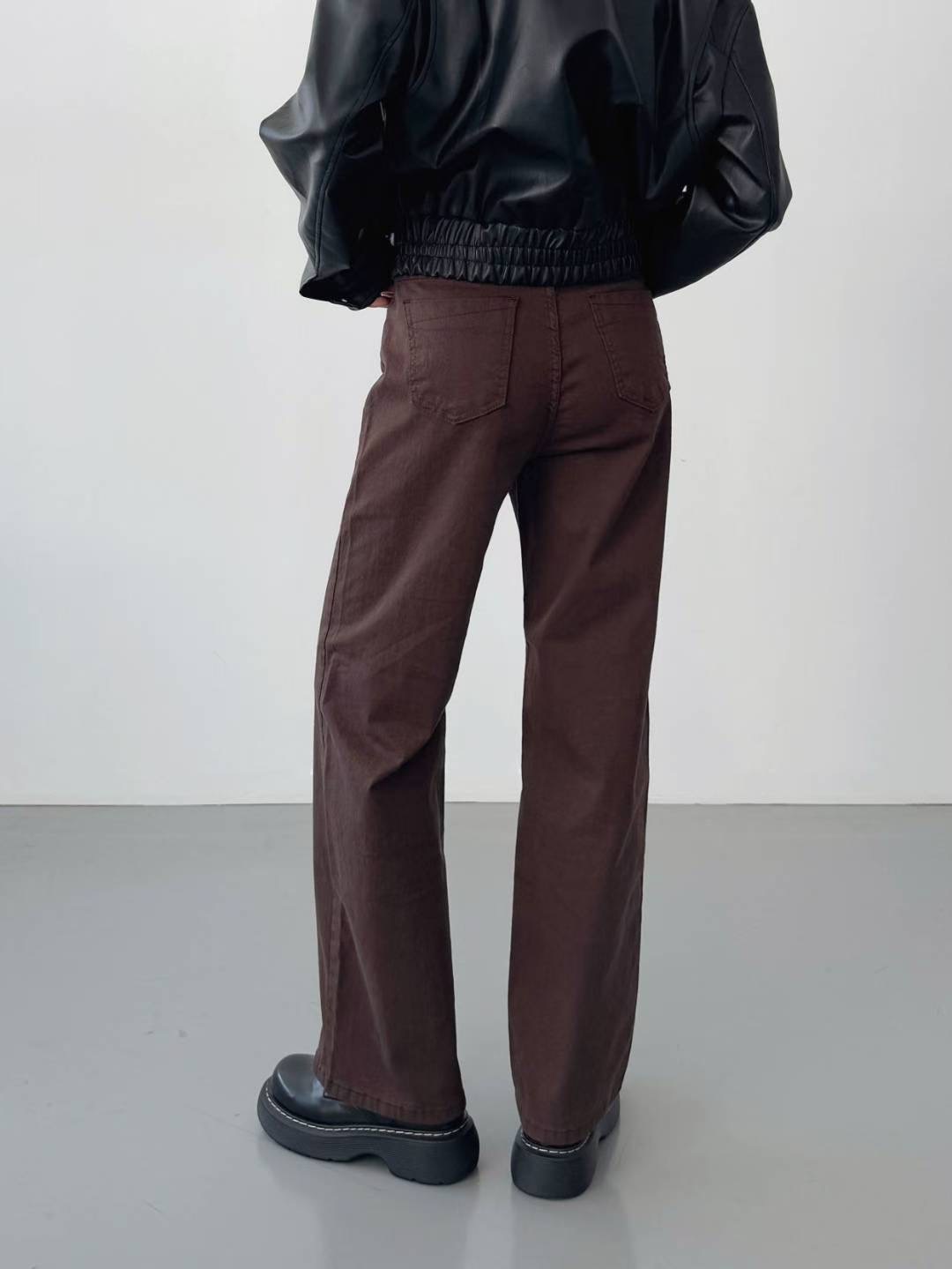 FLY DENIM東大門㊣實拍女士新品職業時尚推薦休閑牛仔褲棉質FLY DENIM牛仔褲