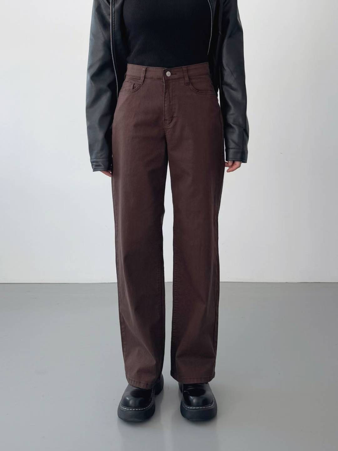 FLY DENIM東大門㊣實拍女士新品職業時尚推薦休閑牛仔褲棉質FLY DENIM牛仔褲圖色3