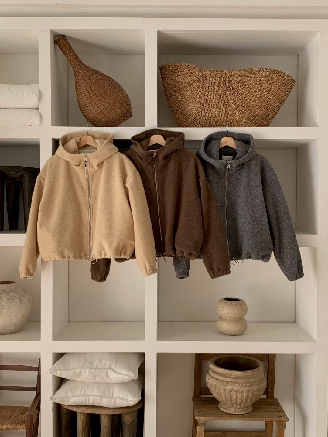 AN STAND韓國代購㊣女士新款真品25秋冬時尚推薦休閑熱賣夾克AN STAND-2件起夾克