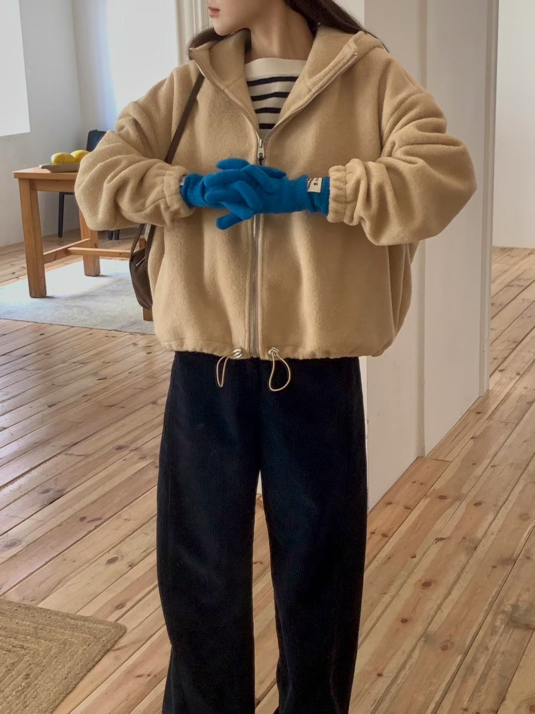 AN STAND韓國代購㊣女士新款真品25秋冬時尚推薦休閑熱賣夾克AN STAND-2件起夾克