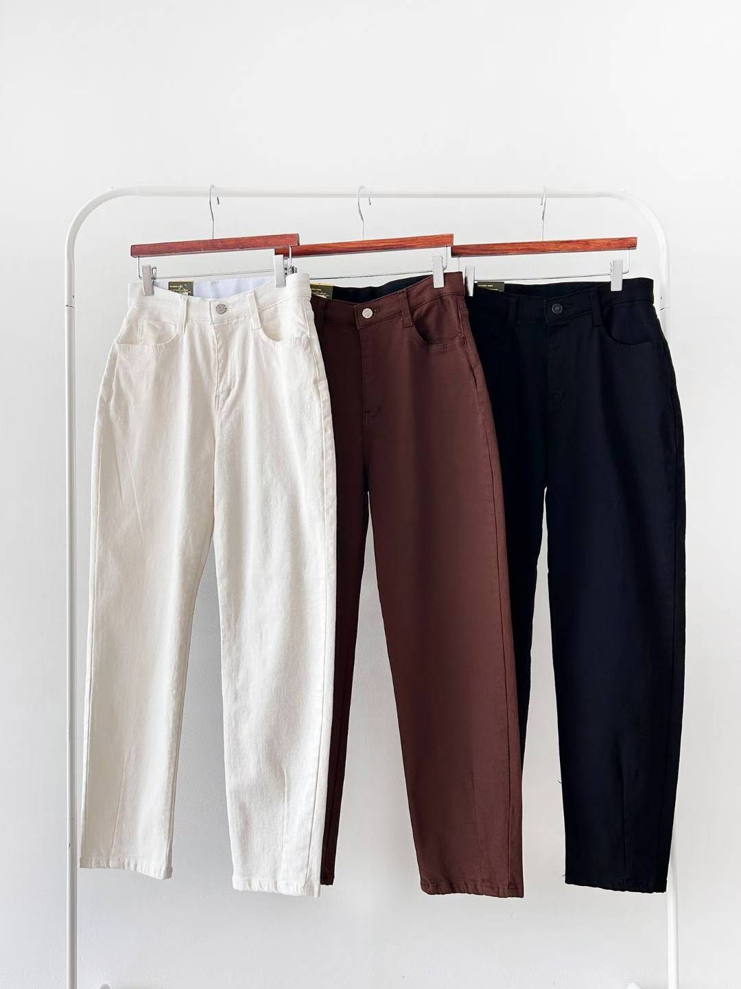 FLY DENIM韓國代購㊣女士新款休閑推薦25秋冬真品牛仔褲棉質FLY DENIM牛仔褲圖色3左三色