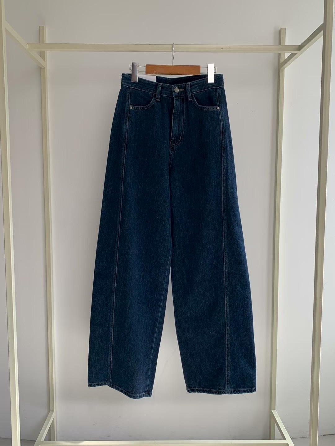 AN STAND東大門㊣直郵女裝新品推薦真品時尚休閑25秋冬牛仔褲AN STAND-2件起牛仔褲圖色1