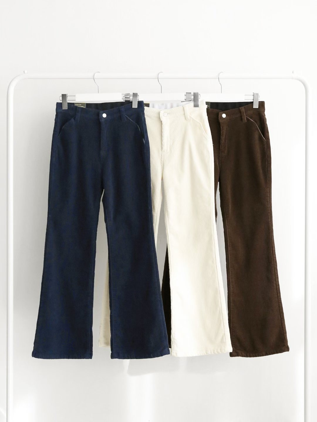 FLY DENIM東大門㊣代購女裝新款人氣推薦職業25秋冬牛仔褲喇叭FLY DENIM牛仔褲圖色2左二色