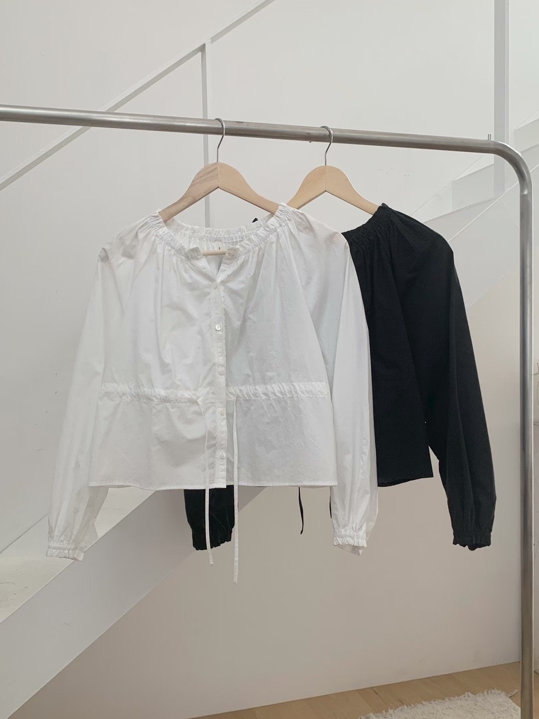 AN STAND韓國代購㊣女裝新款人氣休閑真品職業熱賣襯衫蕾絲衫AN STAND-2件起襯衫/蕾絲衫