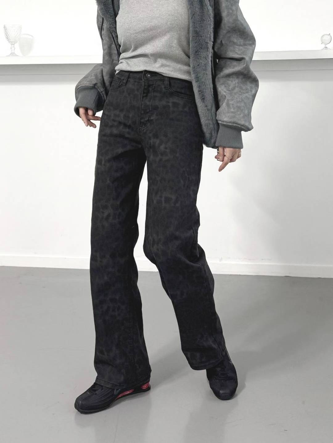 FLY DENIM東大門㊣直郵女裝新款25秋冬推薦休閑職業牛仔褲FLY DENIM牛仔褲