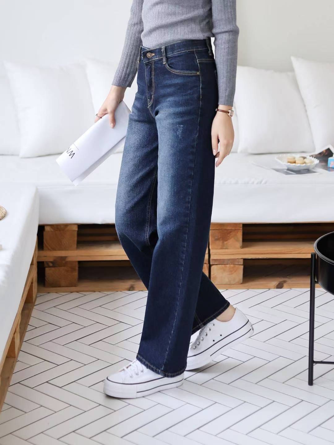 FLY DENIM東大門㊣實拍女裝新品休閑熱賣人氣時尚真品牛仔褲FLY DENIM牛仔褲