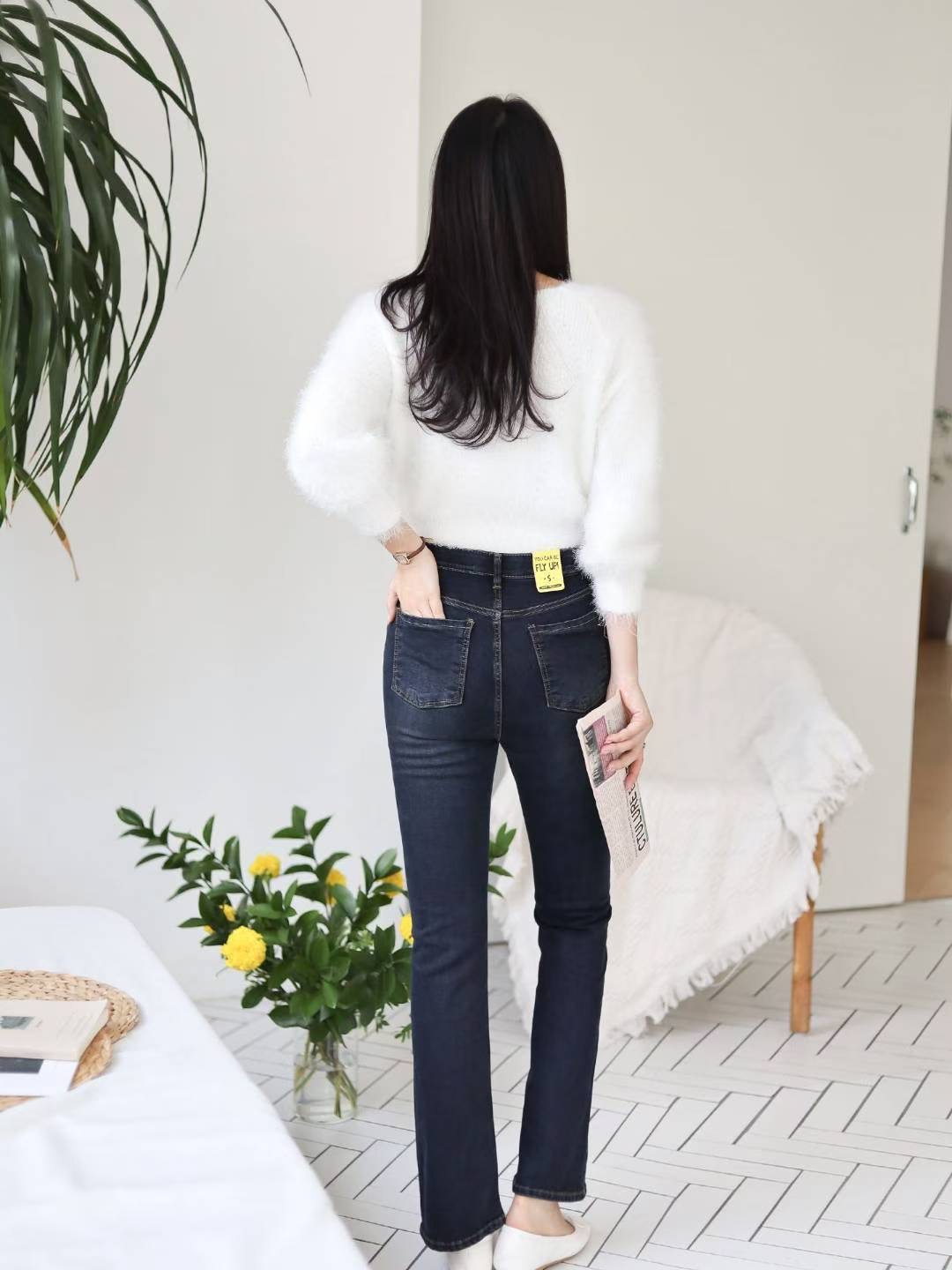 FLY DENIM東大門㊣直郵女士新品職業時尚休閑推薦25秋冬牛仔褲FLY DENIM牛仔褲