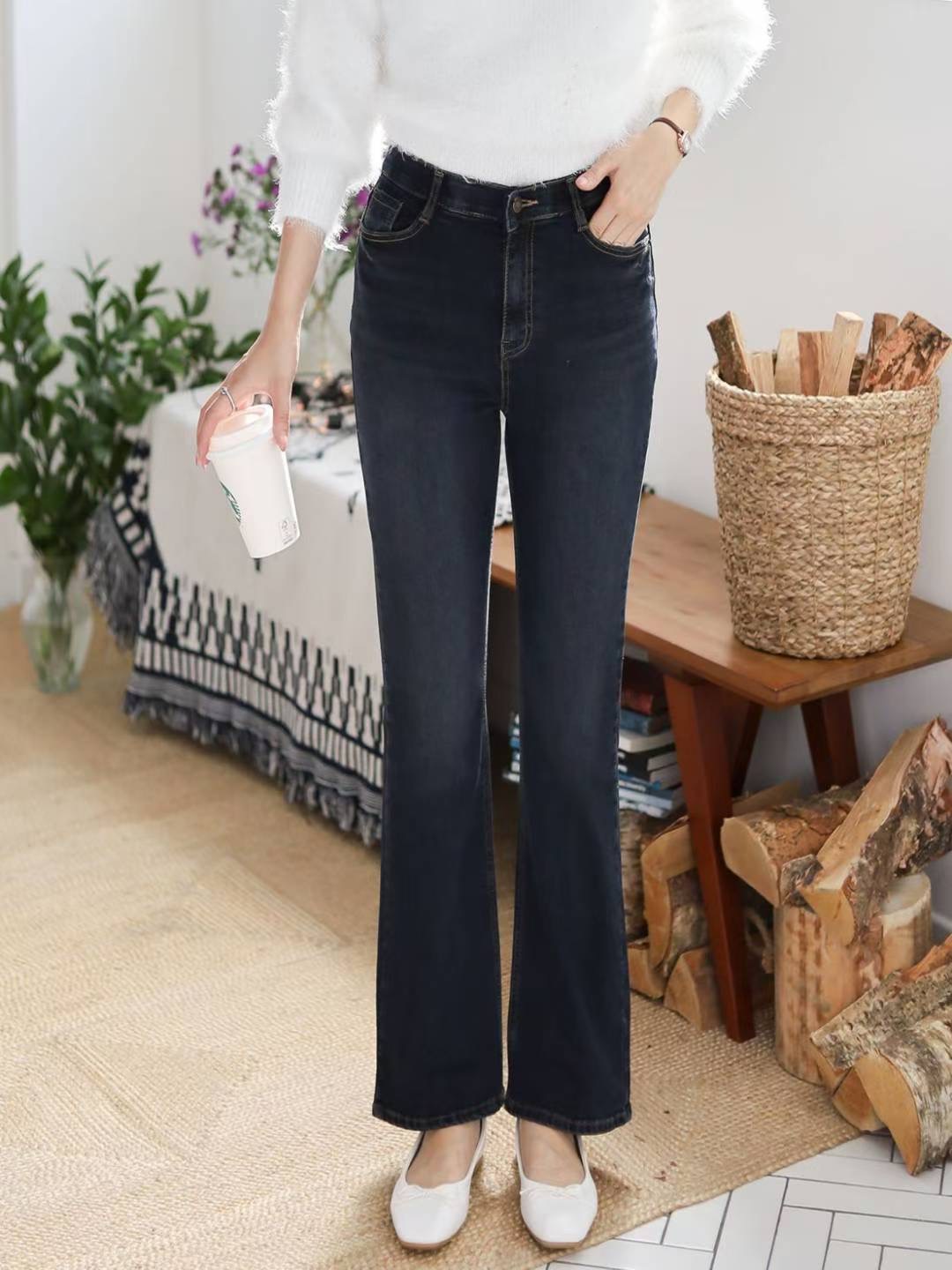 FLY DENIM東大門㊣直郵女士新品職業時尚休閑推薦25秋冬牛仔褲FLY DENIM牛仔褲圖色1