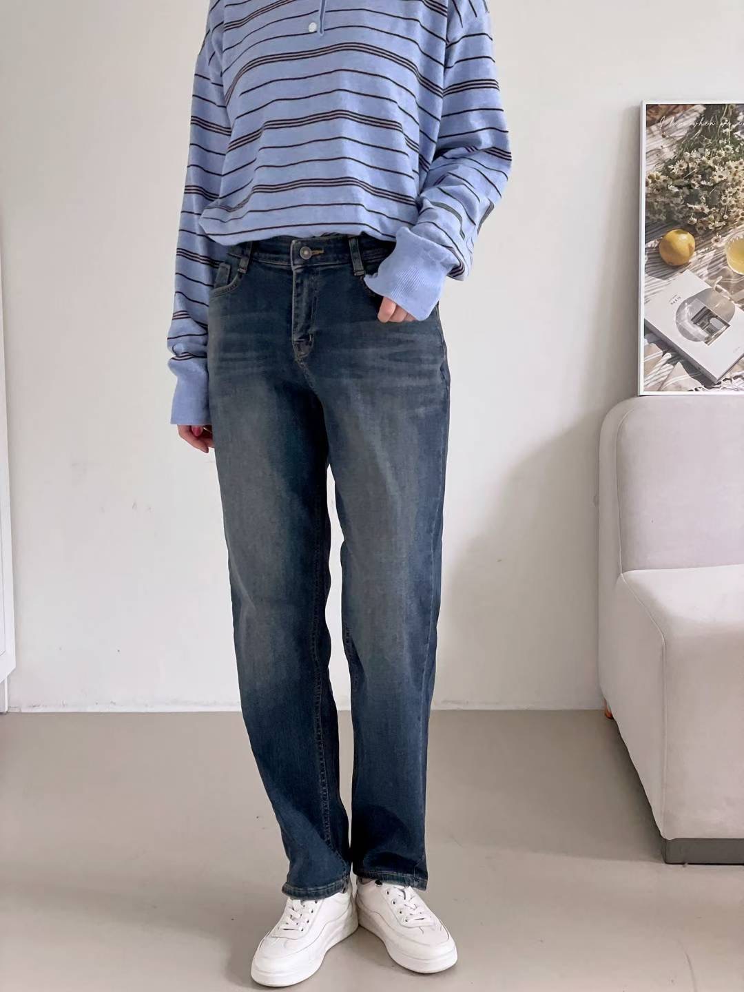 FLY DENIM東大門㊣代購女士新品職業人氣熱賣真品推薦牛仔褲FLY DENIM牛仔褲圖色1