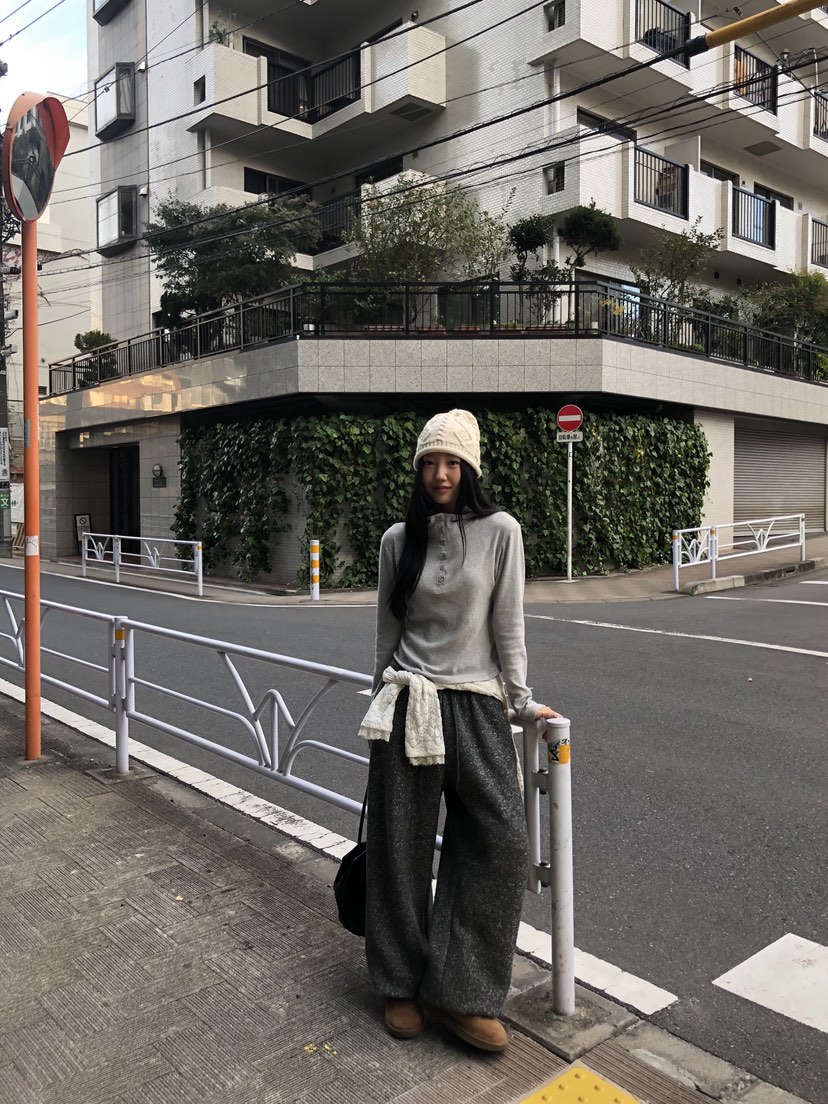 SUNDER MARKET韓國代購㊣女裝新品推薦人氣25秋冬職業休閑褲SUNDER MARKET休閑褲