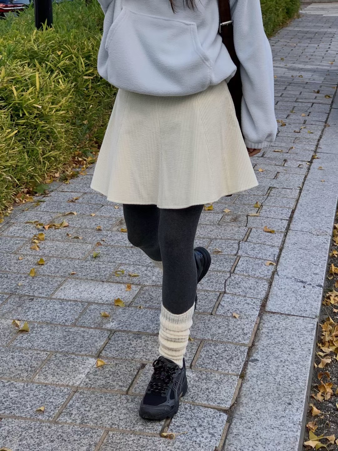 AN STAND東大門㊣代購女士新款職業真品休閑25秋冬時尚短裙AN STAND-2件起短裙圖色1