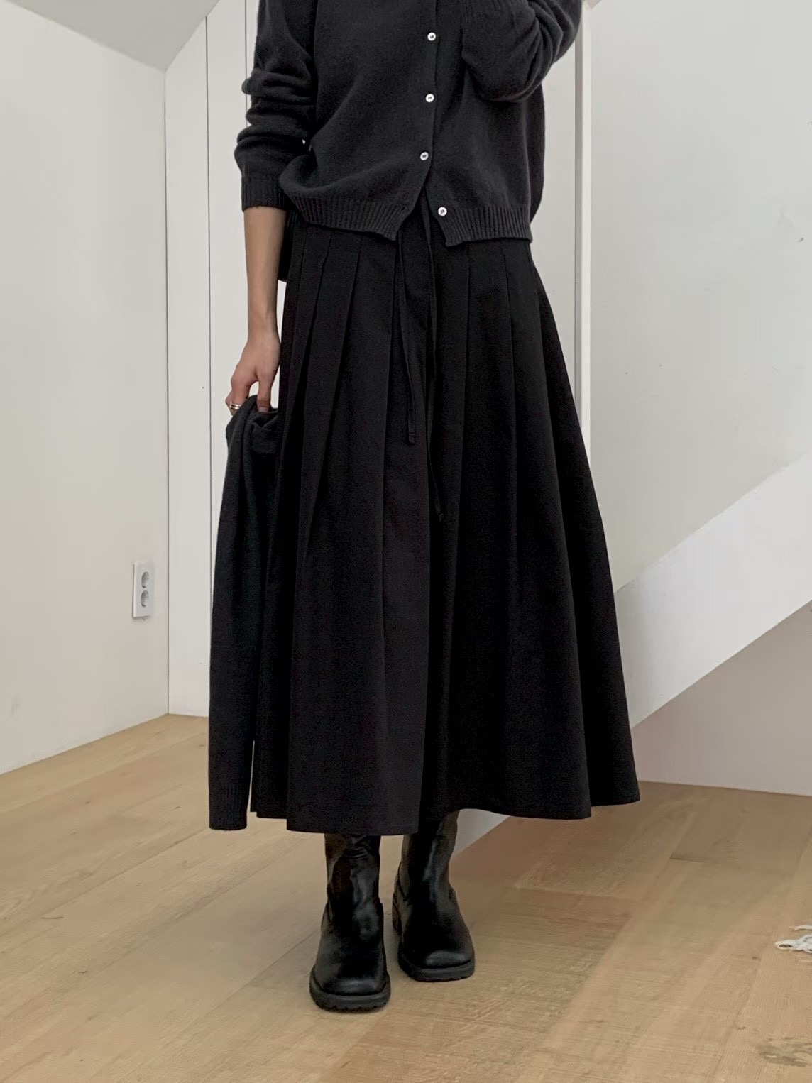 AN STAND韓國直郵㊣女士新品真品推薦職業人氣熱賣休閑長裙AN STAND-2件起長裙圖色2