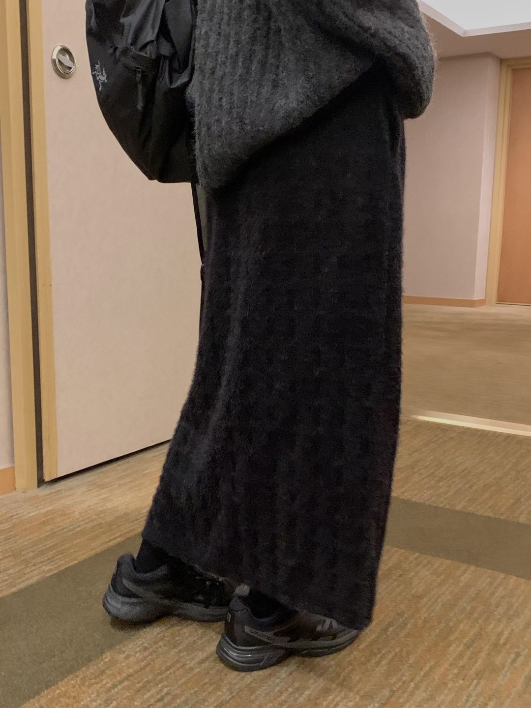 AN STAND韓國直郵㊣女士新款真品推薦休閑25秋冬時尚熱賣長裙AN STAND-2件起長裙