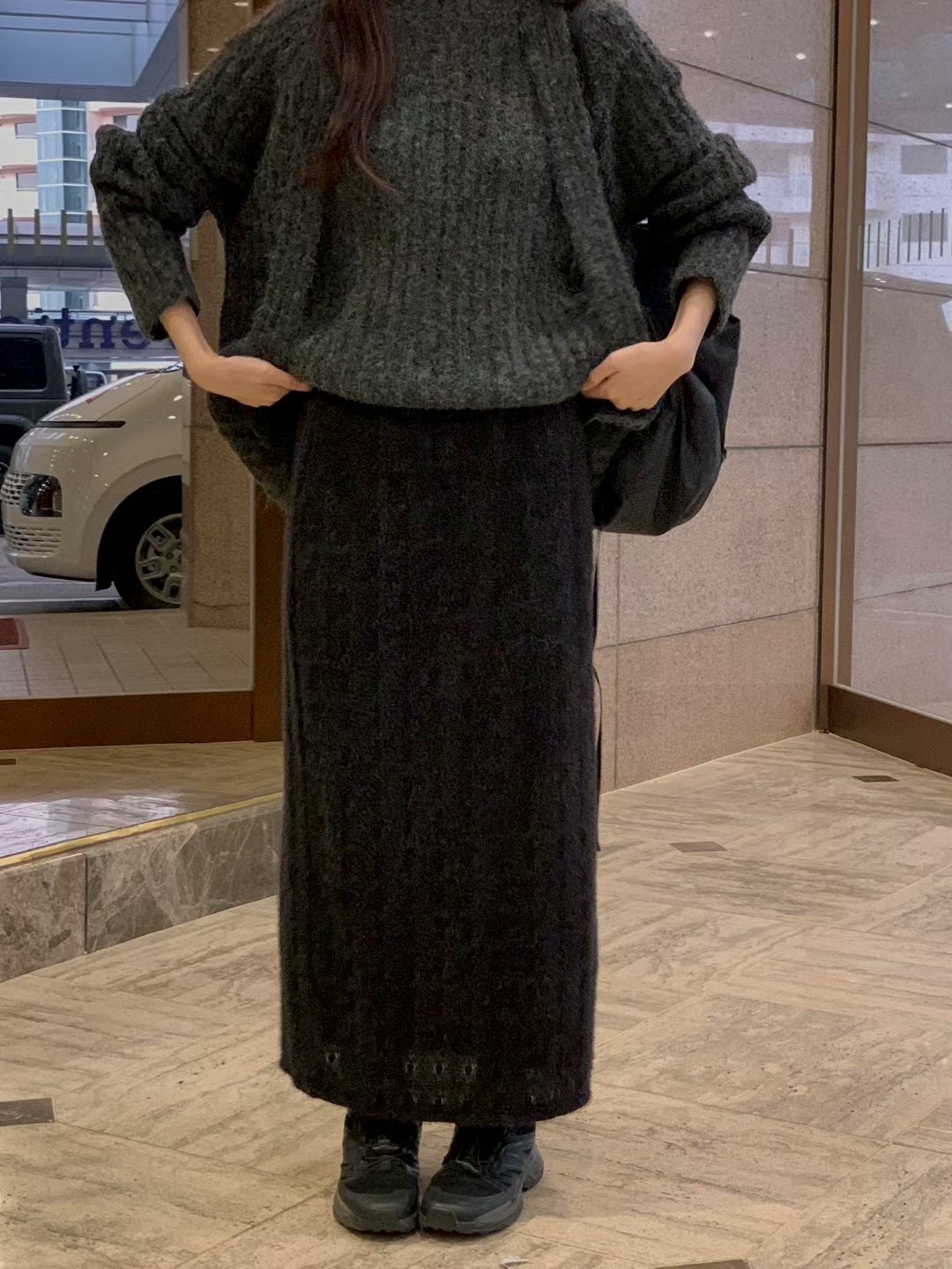 AN STAND韓國直郵㊣女士新款真品推薦休閑25秋冬時尚熱賣長裙AN STAND-2件起長裙圖色1